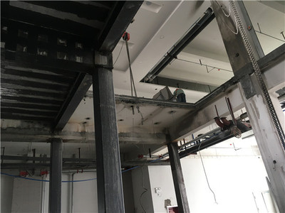 银川新华百货石油城点改造电梯间静力切割拆除 银川新华百货石油城点改造电梯间静力切割拆除