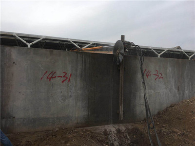 银川市高铁站走廊改造混凝土剪力墙结构静力切割拆除 银川市高铁站走廊改造混凝土剪力墙结构静力切割拆除