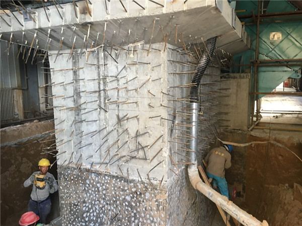 2016宁东能源化工基地设备基础加固植筋2