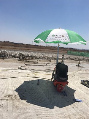 宁夏同心县清水湾大桥绳锯切割拆除2017年